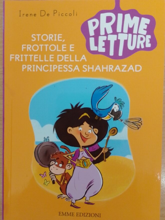 Copertina libro Storie frottole e frittelle della principessa Shahrazad