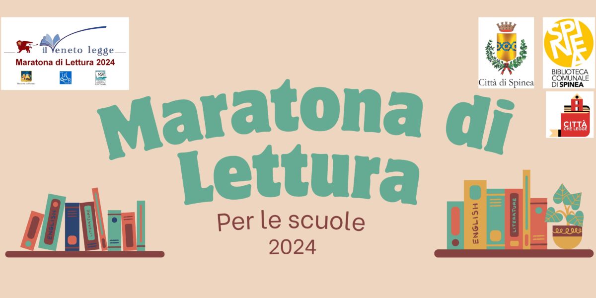 Maratona di lettura 2024 scuole banner